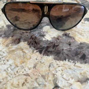 Carerra tortoise shell polarized sunglasses